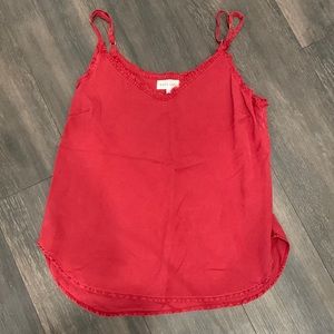 Bella Dahl red tank